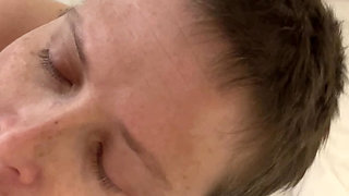 Cum in your hair? Don't mind if I do!
