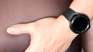 Hot Fucking in Pantyhose and a Huge Cumshot with a Blowjob