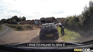 Fake cop with a big dick fucked a big-boobed blonde Brooklyn Blue