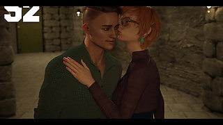 Taboo University - Nerdy Futa Ginger with Glasses Invites Me Down to the Basement