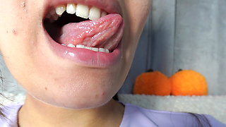 Big Ass Stepsister Masturbates Cameltoe Pussy with Vibrator and Orgasms in Sexy Pants