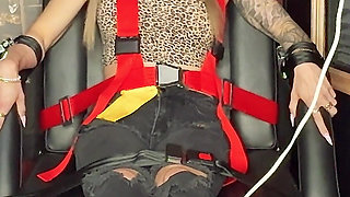 Bondage Tickle Interrogation: Mars Solo and Harmony