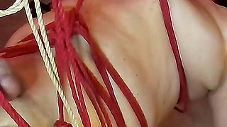 Mistress Acanthus and Slave Sissy Shibari