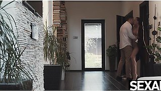 Stacy Cruz - Watch The Maids Big Natural Tits Bounce As She Fucks Her Boss