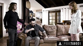 Cum in mouth scene with desirable Tommy Pistol and Lacy Lennon from Pure Taboo