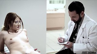 Teen Redhead Adria Rae Treated by Doctor Tommy Pistol