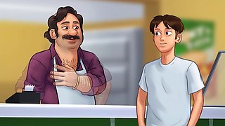 Summertime saga, anime porn, mommy