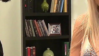 MILFs Love Big Cocks. Busty Blonde Housewife Diana Doll Gets a Facial From Her Neighbor's Big Cock