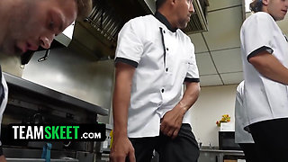 Kitchen Sex Scenes That Got Messy Fast - Countertop Poundings