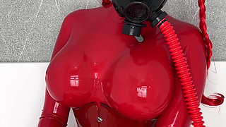 Red Sniff Dildo