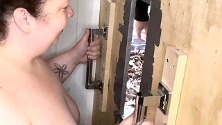 This guy sure is keeping up with my glory hole open days.