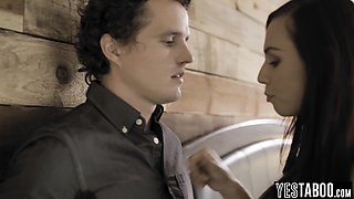 Bisexual tiny teen fucks big dick BF before coming out of closet