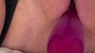 Aunty Sandra in Her Open Crotch Girdle Playing Vgq40