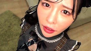 Asian schoolgirl enjoy group sex