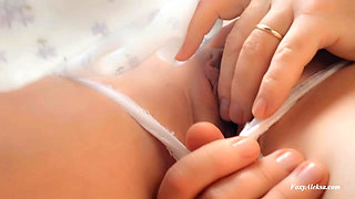 His Grabby Hands Touch a Petite Pussy Under a Skirt on an Asian Bus.