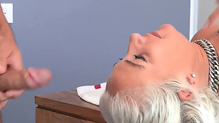 346 Hot MILF Boss - Fetish Training - Piss in Mouth - Piss in Ass - Anal Squirting - Prolapse