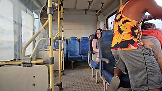 SHAMELESS COUPLE FUCKING IN PUBLIC BUS AND CAR BACKSEAT FILMED