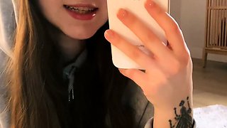 Cute Asian Chubby Teen Wild Dildo Masturbation