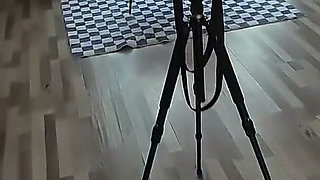 Girlfriend Role-playing with Rope Bondage, Barefoot, Foot Fetishism