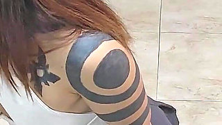 Bukkake to Stepsister Party at Home