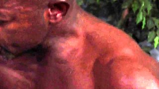 Hot jock get assdestroyed by muscle BBC