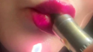 Smoking Hot Pink Seductive Lips & Slow Motion Vapor Bliss
