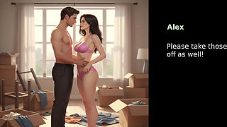 Dirty Man Fucks His Wife While She Was Cleaning The House