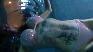 Underwater Night Swim