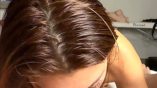 POV I fuck a very hot Latina's face and make her swallow my cum