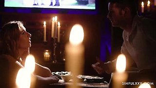 Hot Couple's Date Night Interrupted by Neighbors for Steamy Foursome - Sam Bourne, Antonia Sainz, Lovita Fate, Adam Costa in Passionate Sex