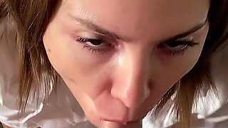 Sexy Doctor Cured Me with a Blowjob, Sex and Got Thick Facial