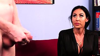 Nasty voyeur bae teasing lucky wanker