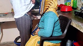 Desi Bhabhi Hardcore Fucking in Kitchen with Annuakhil - Hindi Dirty Talk & Cumshot
