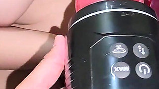 This 4D Auto Male Masturbator From Brand Avidloveplay Makes Me Cum on Her Face