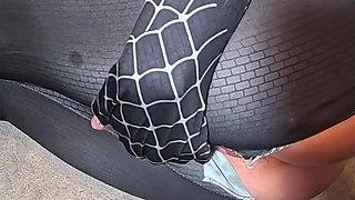 Black Spider Girl Anal Creampie Reveals Her Nasty Secret. Anal Destroyed by Big 8inch Dick