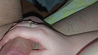 Passionate smoking and jerking off