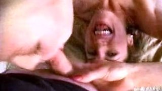 Blowjob cumshot whore gargles pov bukkake fetish cum