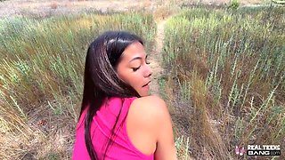 Former Pastors Stepdaughter Fucks Outdoors (bang Real Teens 18+ Debut) - Kate Legend And Alex Jett