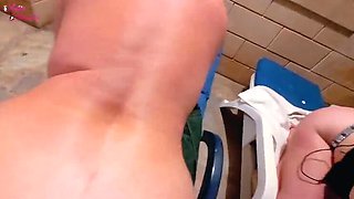 Poolside Foursome with German MILFs Anja Amelia & LizaRoxx - Outdoor Blowjob & Rough Sex in Swimming Pool