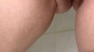 Fingered in the Shower
