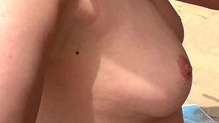 Hot Girl Is Flashing Pussy and Tits Outdoor Compilation