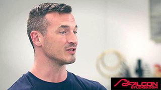 FALCON STUDIOS - Hung Hunks Paul Wagner  Sir Peter Bareback Flip in BB