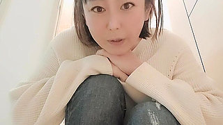 Mature Woman's Daily Life Toilet