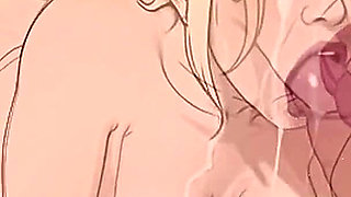 Cartoon Cumshot Sucking Compilation (no Sound)