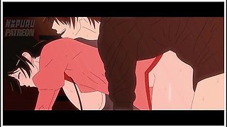 Hanekawa Sex Scene (monogatari)