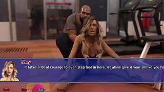 The office wife #17 - Stacy and Jason fucked after dinner.