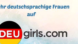 German Mature Squirter's Vibrator Blowjob