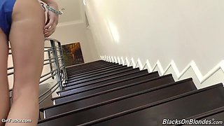 Blonde Bombshell Craves Wild Hardcore Challenge in Bedroom