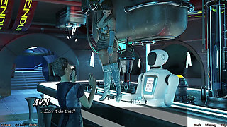 Stranded in Space - Petite Girl Falls Into My Arms