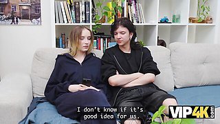 Secret Blowjob Beside Sleeping Roommate